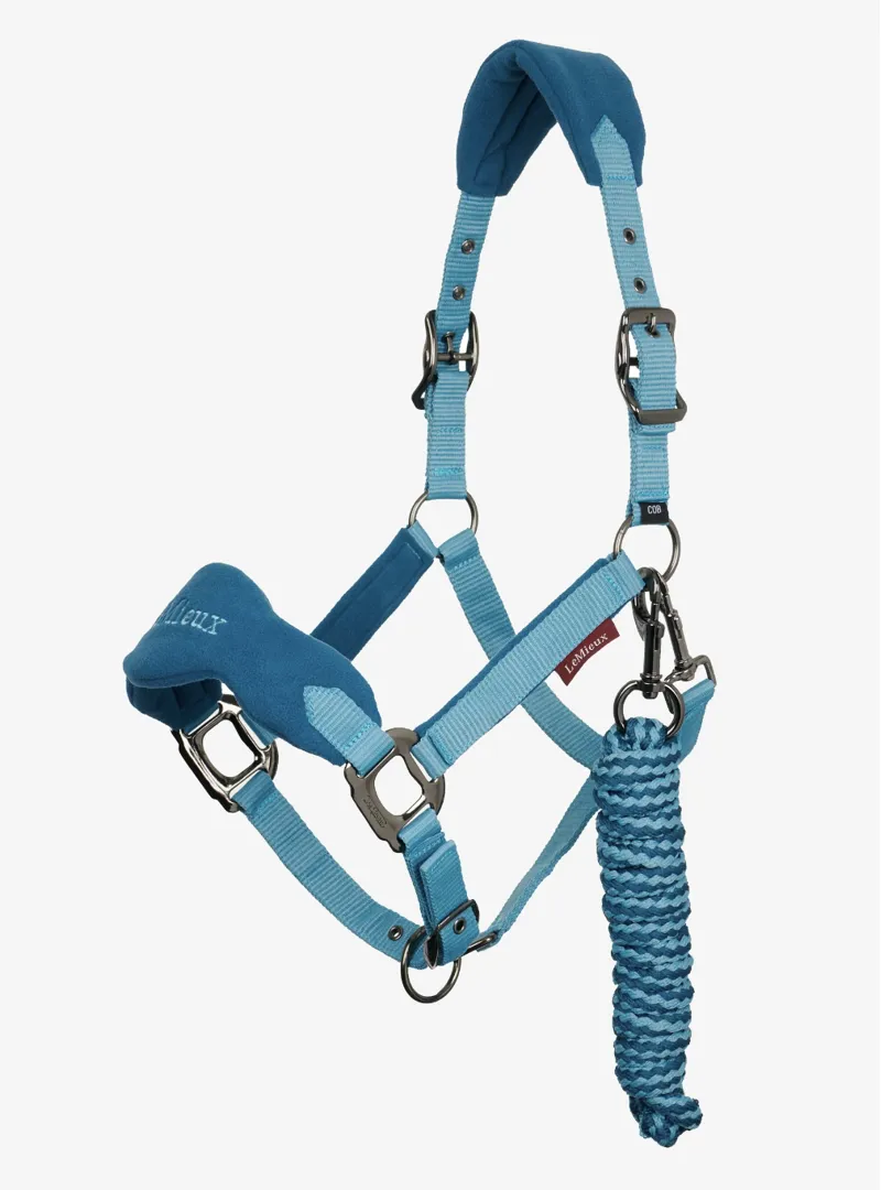 LeMieux Vogue Headcollar and Leadrope Marine